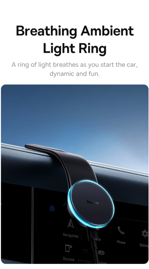 Suporte veicular magnético BASEUS C02