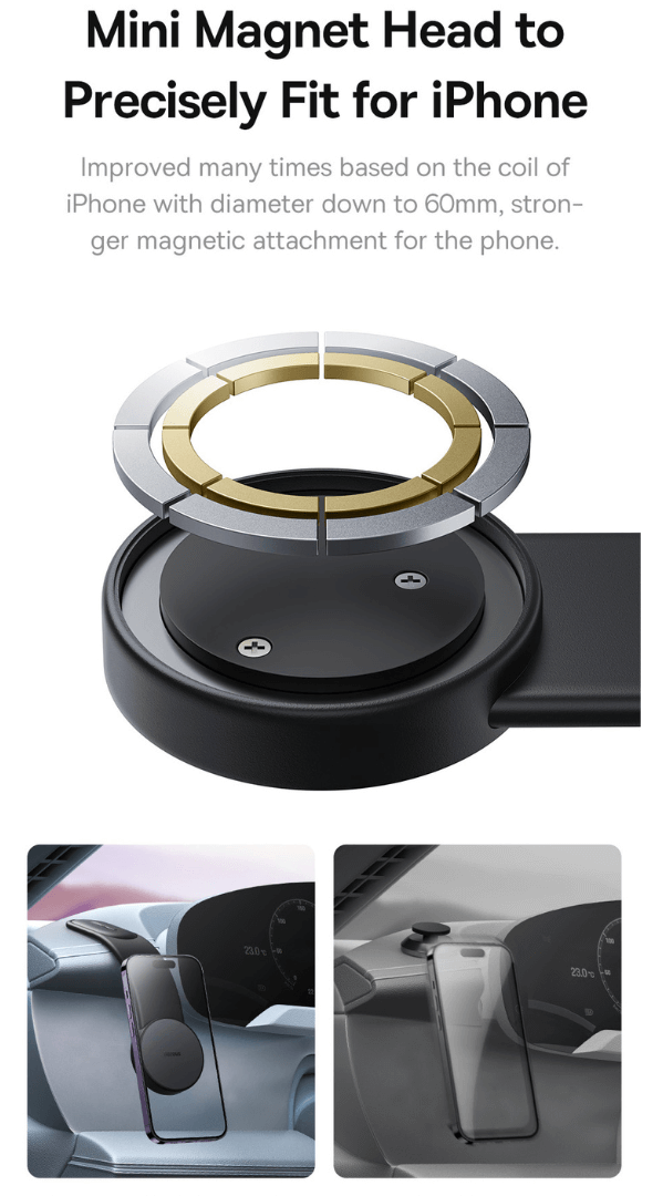 Suporte veicular magnético BASEUS C02