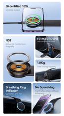 Suporte veicular magnético BASEUS C02