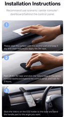 Suporte veicular magnético BASEUS C02