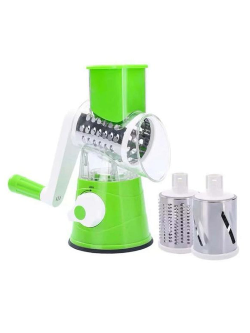 C onjunto com 3 laminas ralador multifuncional vegetal manual para cozinha