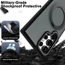 Case transparente Matte - Magsafe, à prova de choque, para Samsung S24, S23, S22 Ultra, Plus