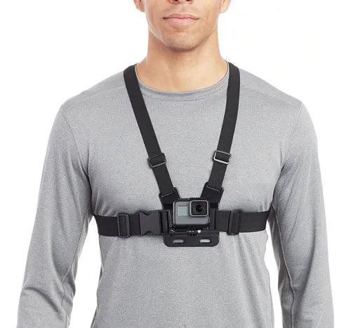 Suporte De Peito / Peitoral Para GoPro E Câmeras Similares