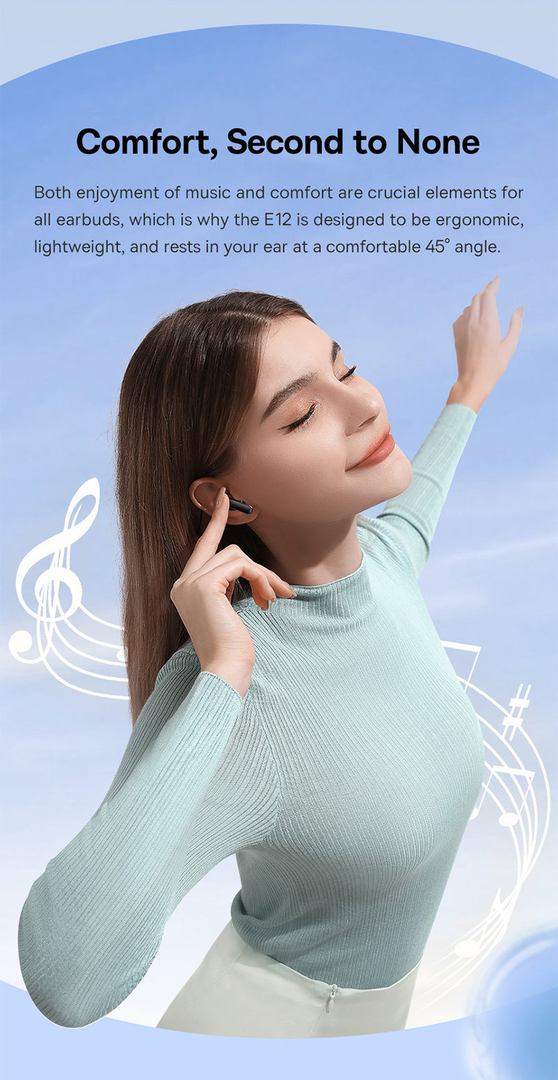 Fones de Ouvido Bowie E12 Bluetooth 5.3