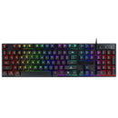 Teclado gamer mecânico com fio (rgb)