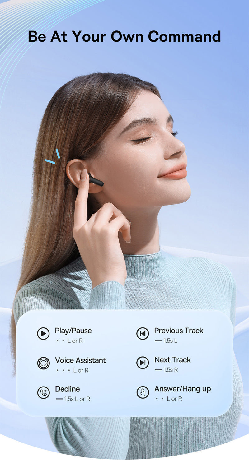 Fones de Ouvido Bowie E12 Bluetooth 5.3