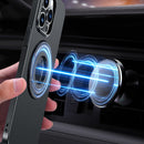 Case com suporte + magsafe para iPhone, 15, 14, 13, 12 Pro Max, Samsung S23, Ultra