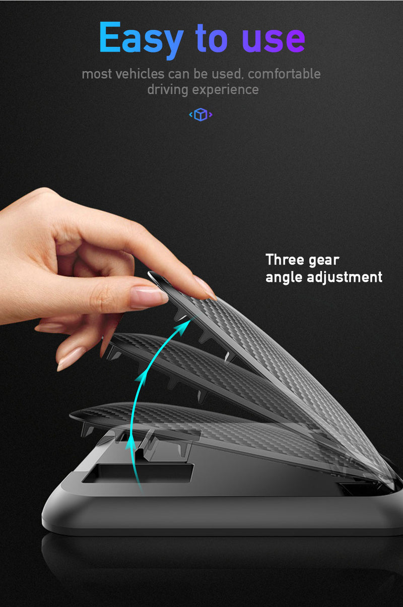 suporte do telefone para carro anti-deslizamento silicone sucção almofada ajustável suporte smartphone