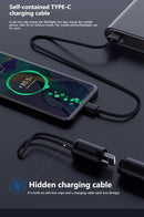 Philips Lanterna Portátil 7 Modos De Iluminação Para Caminhadas E Viagem Auto Defesa