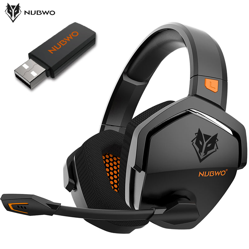 NUBWO-G06 Wireless Gaming Headset, cancelamento de ruído