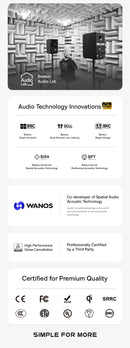 Fones de Ouvido Bowie E12 Bluetooth 5.3