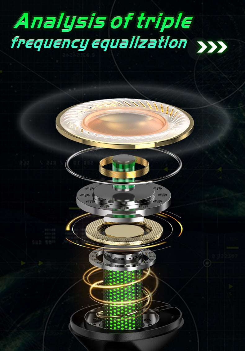 Fone De Ouvido Lenovo-LP6 TWS Gaming com redução de ruido