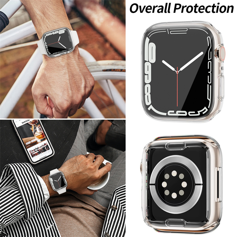 Protetor de Tela Para Apple Watch Case 49 mm 45mm 41mm 44MM 40MM 42mm 38MM...