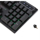Kit Teclado Mouse Gamer M300 Português Brasil Membrana Retro Iluminado