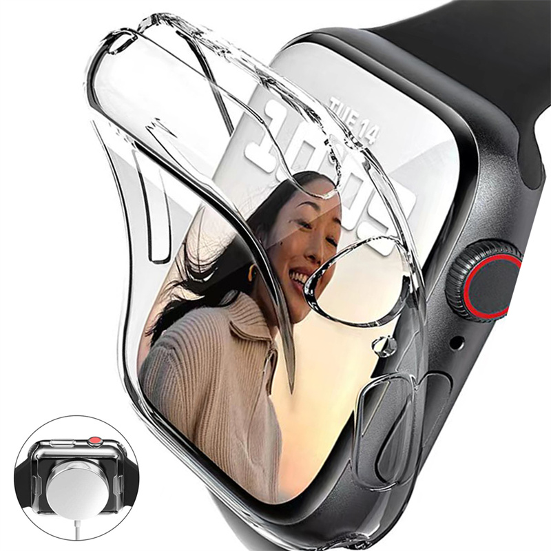 Protetor de Tela Para Apple Watch Case 49 mm 45mm 41mm 44MM 40MM 42mm 38MM...