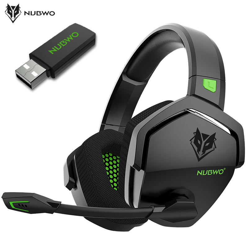NUBWO-G06 Wireless Gaming Headset, cancelamento de ruído