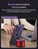 Case com suporte + magsafe para iPhone, 15, 14, 13, 12 Pro Max, Samsung S23, Ultra