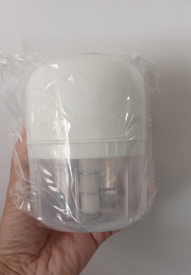 Mini Triturador De Alimentos Elétrico Portátil Com 3 Laminas