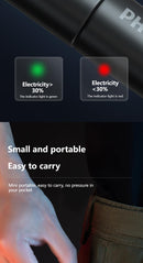 Philips Lanterna Portátil 7 Modos De Iluminação Para Caminhadas E Viagem Auto Defesa