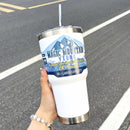 304 Aço Inoxidável - Garrafa De Água - Thermos com Tampa