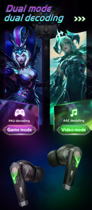 Fone De Ouvido Lenovo-LP6 TWS Gaming com redução de ruido