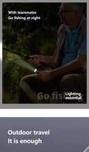 Philips Lanterna Portátil 7 Modos De Iluminação Para Caminhadas E Viagem Auto Defesa