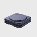 Carregador Magnético Sem Fio, Suporte Dobrável para Iphone, Apple Watch, 2 em 1,