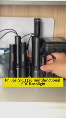 Philips Lanterna Portátil 7 Modos De Iluminação Para Caminhadas E Viagem Auto Defesa