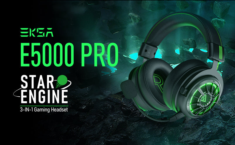 EKSA E5000Pro Professional Gaming Headset with Mic 7.1