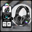 ONIKUMA Gaming Headset with Flexible HD Mic RGB