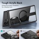 Case transparente à prova de choque com Kickstand para Samsung Galaxy S24 Ultra - MagSafe