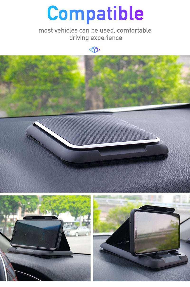 suporte do telefone para carro anti-deslizamento silicone sucção almofada ajustável suporte smartphone