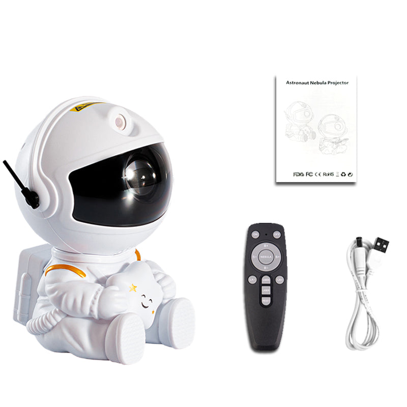 Astronauta Porjetores Galaxy LED Night Light, Céu estrelado